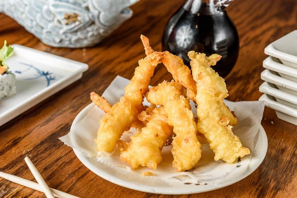 Shrimp Tempura •.