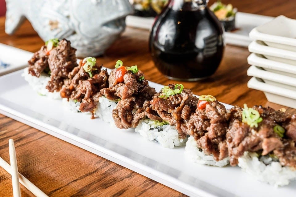Bulgogi Roll •.