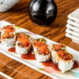 Salmon Skin Roll •