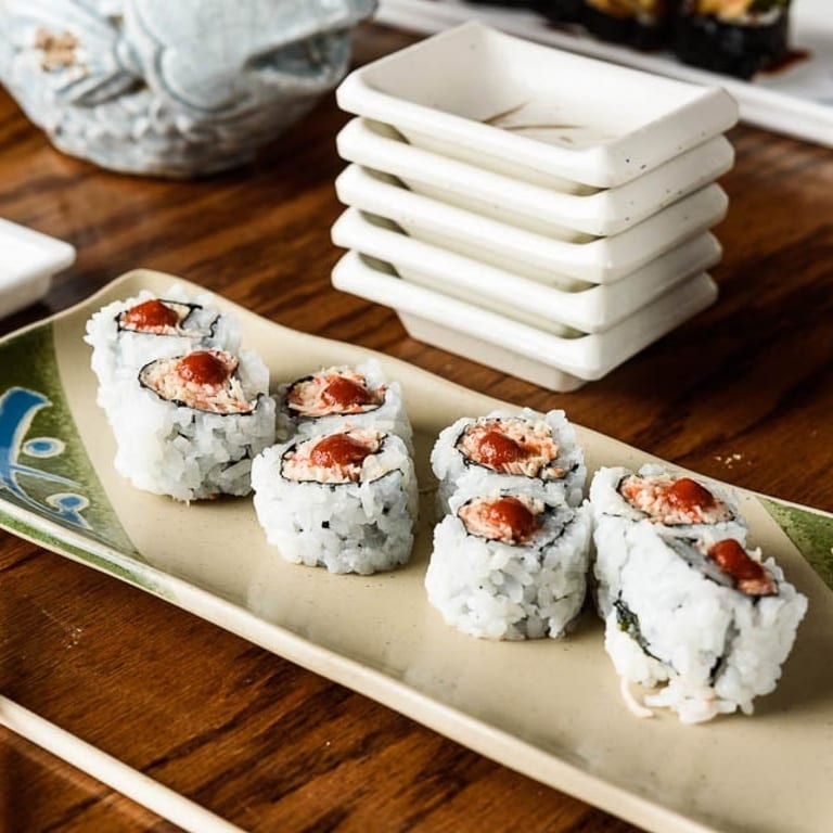 Delicious Spicy Crab Roll