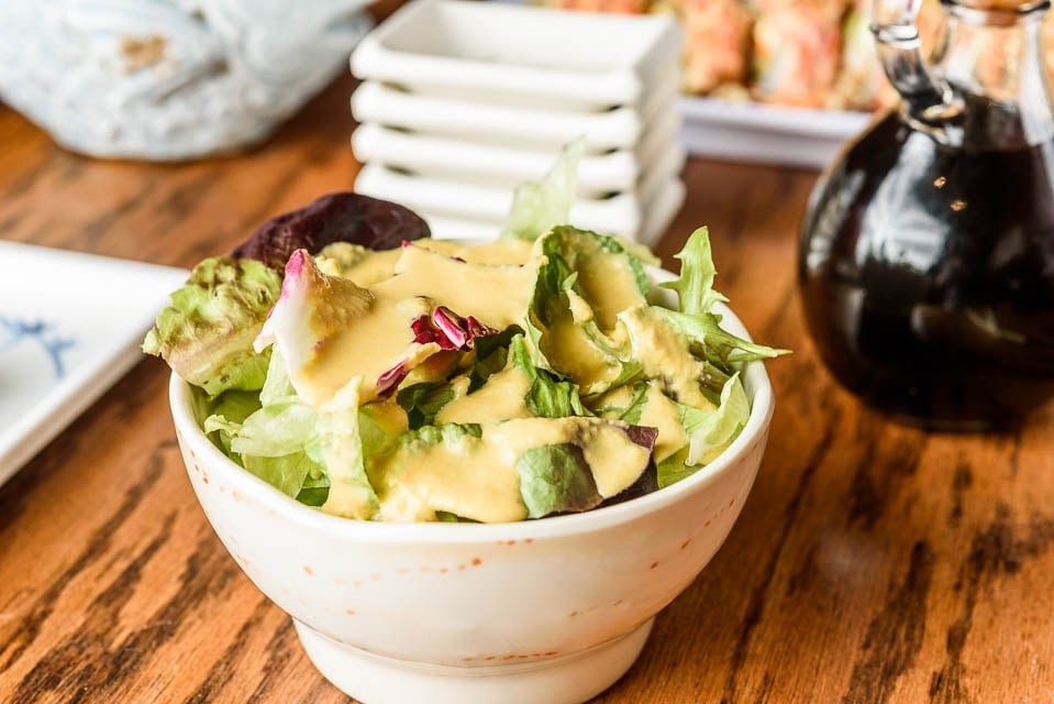 House Ginger Salad •.